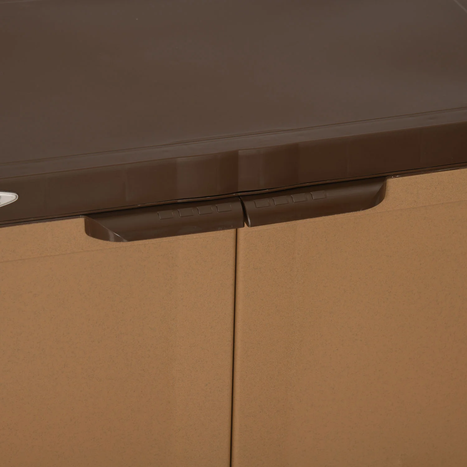 Nilkamal Freedom Mini Small (FMS) Compact Plastic Kids Storage Cabinet/Bookshelf (Sandy & Dark Brown) - Image 9