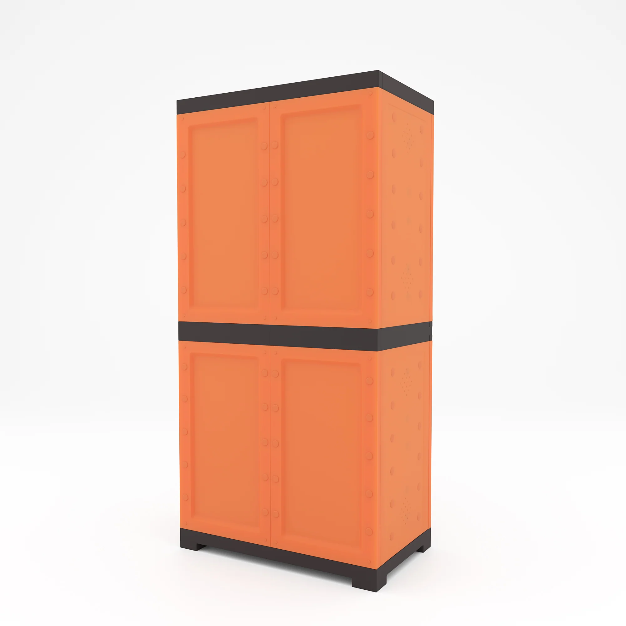 Nilkamal Freedom Mini Shoe Cabinet 18 (Rust and Weathered Brown) - Image 6