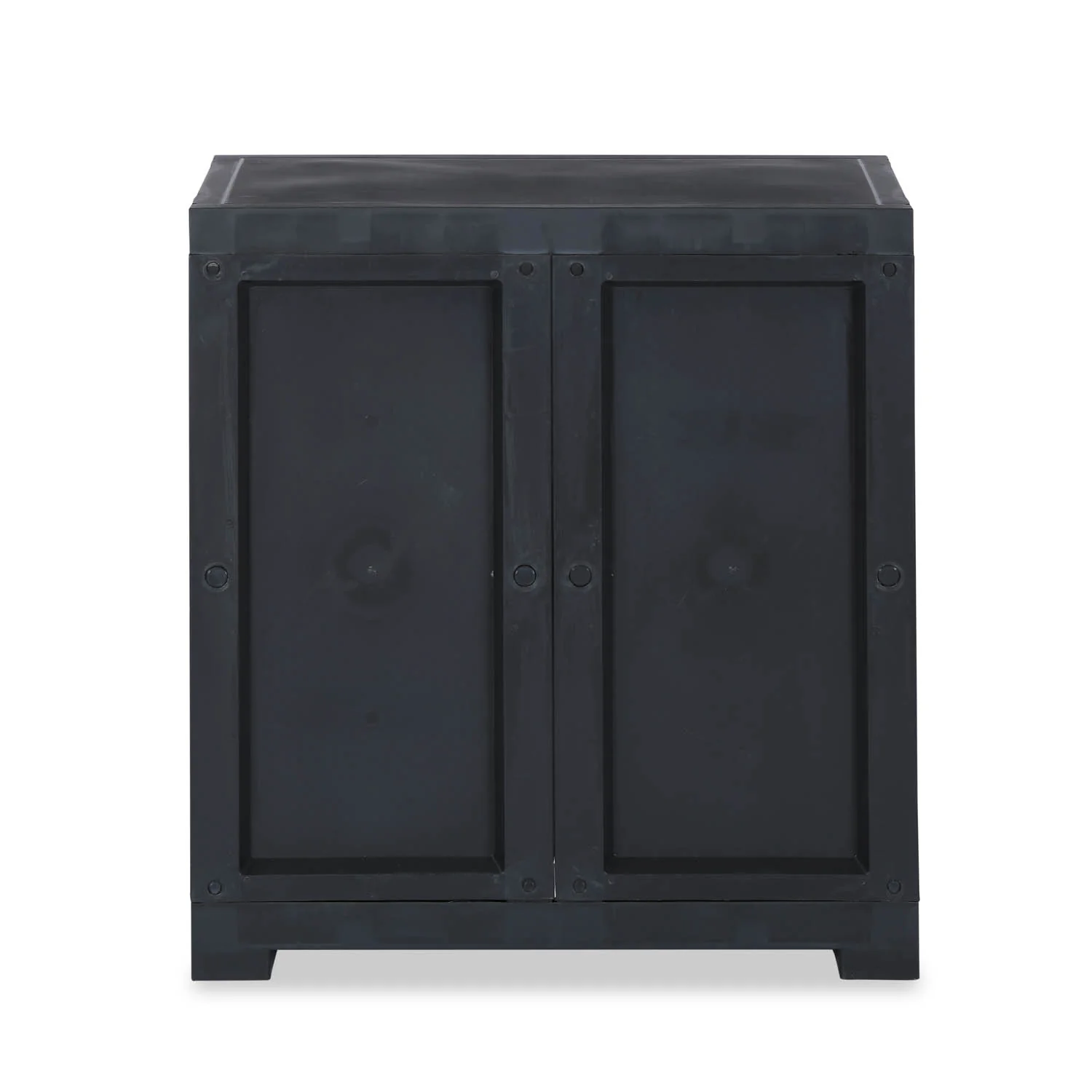 Nilkamal Freedom Small (FMS) Plastic Storage Cabinet (Charcoal Grey) - Image 9