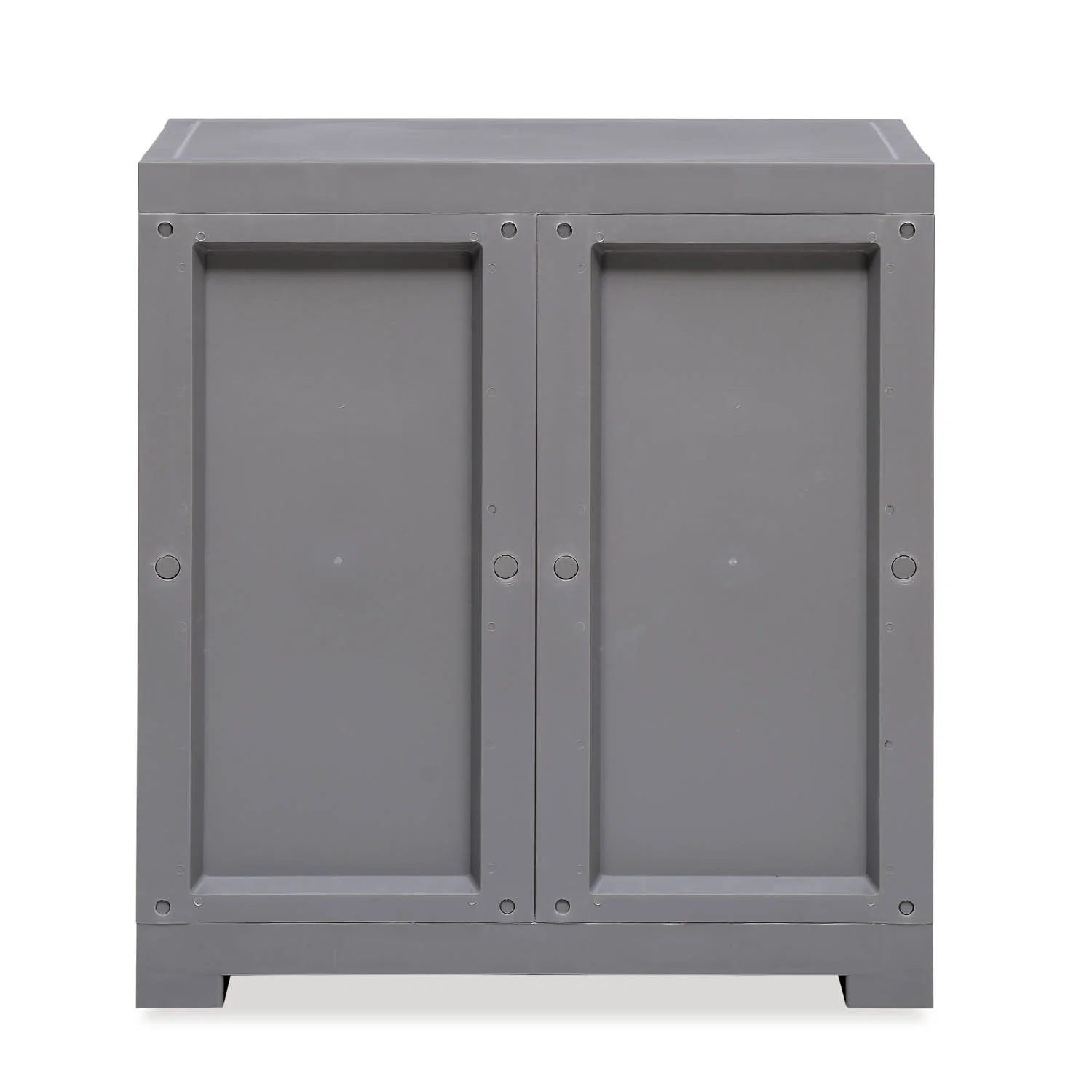 Nilkamal Freedom Star (FMSC09STR) Plastic Shoe Cabinet (Haze Grey & Milky White) - Image 6