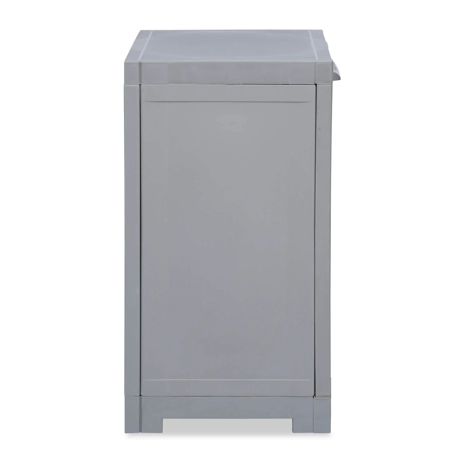 Nilkamal Freedom Star Small (FMSSTAR) Plastic Storage Cabinet (Haze Grey & Milky White) - Image 5