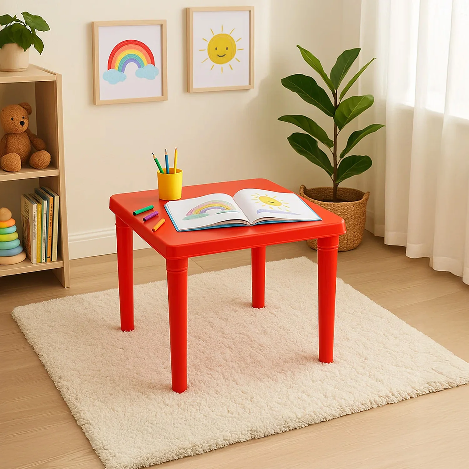 Nilkamal Genius Ludo Plastic Table - Image 31