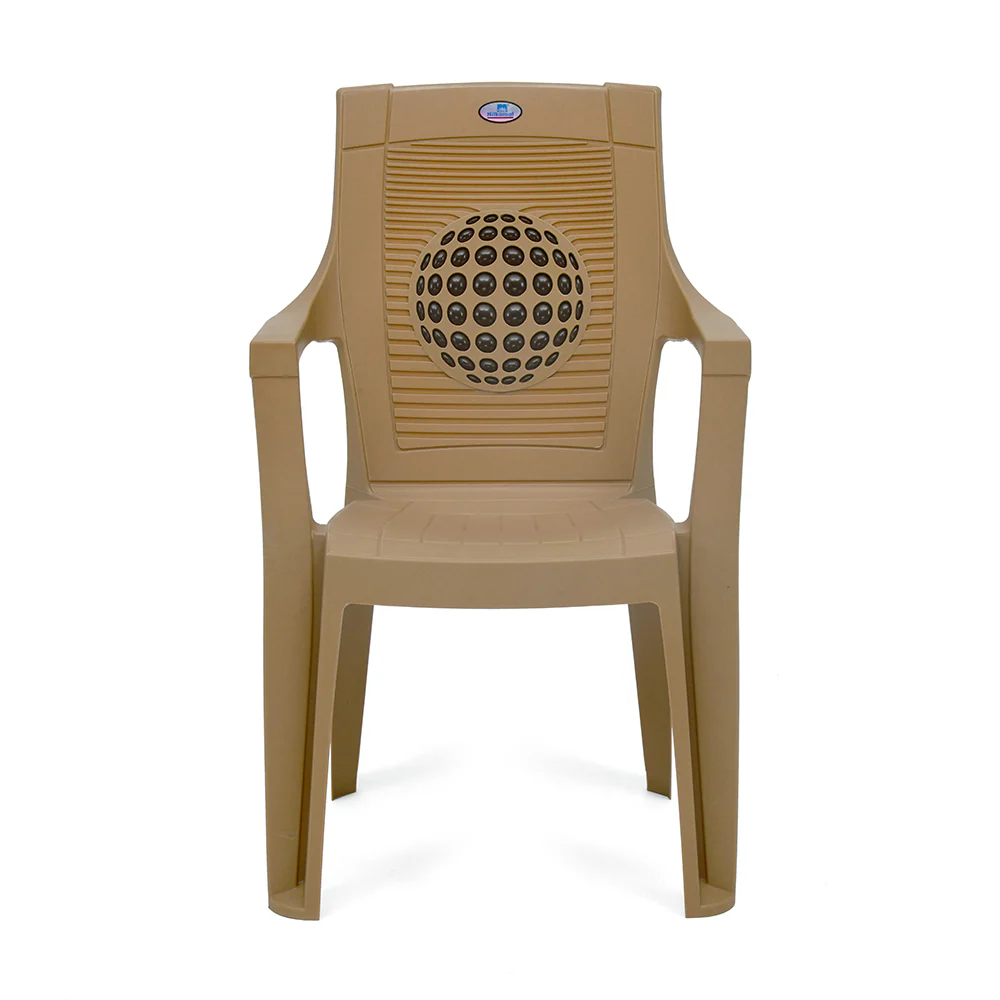Nilkamal Globe 3D Plastic Arm Chair - Image 14