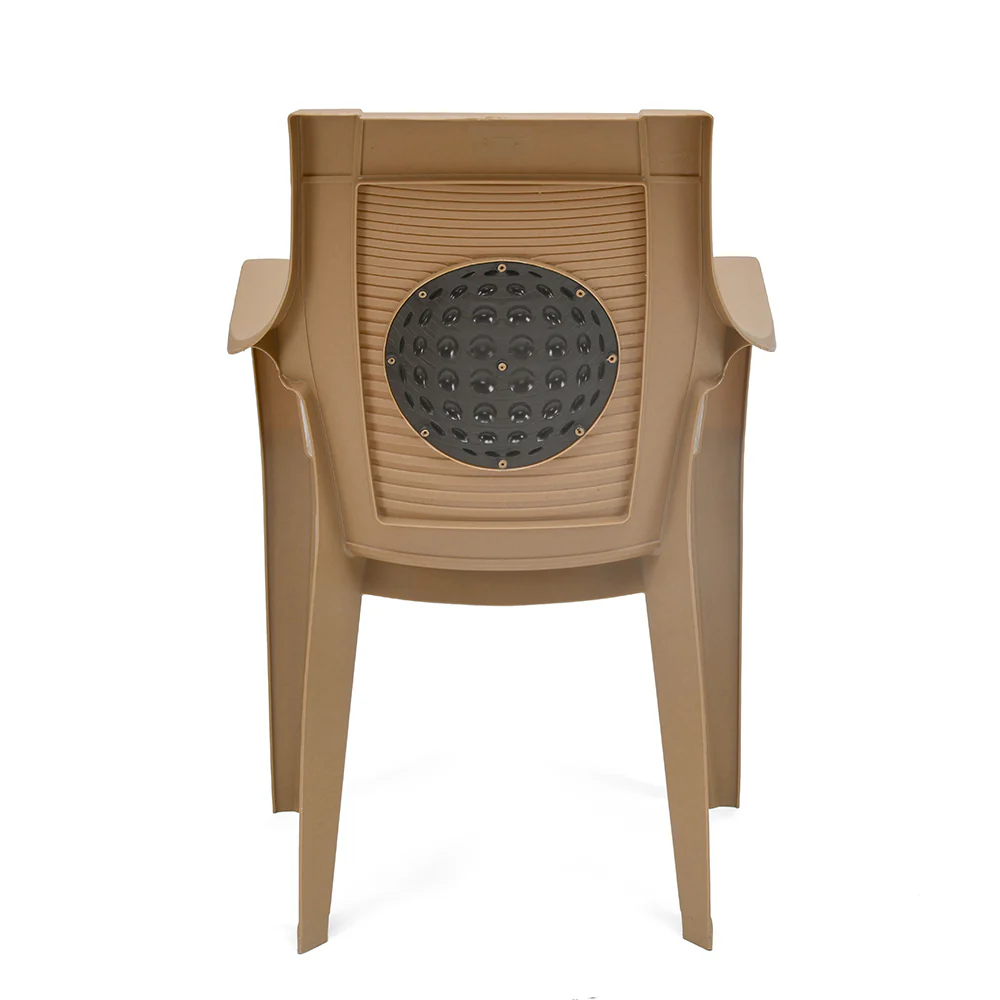 Nilkamal Globe 3D Plastic Arm Chair - Image 17