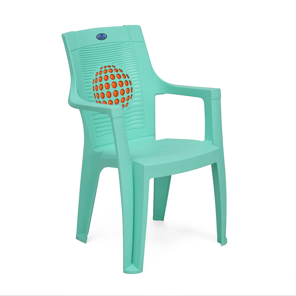 Nilkamal Globe 3D Plastic Arm Chair - Image 23