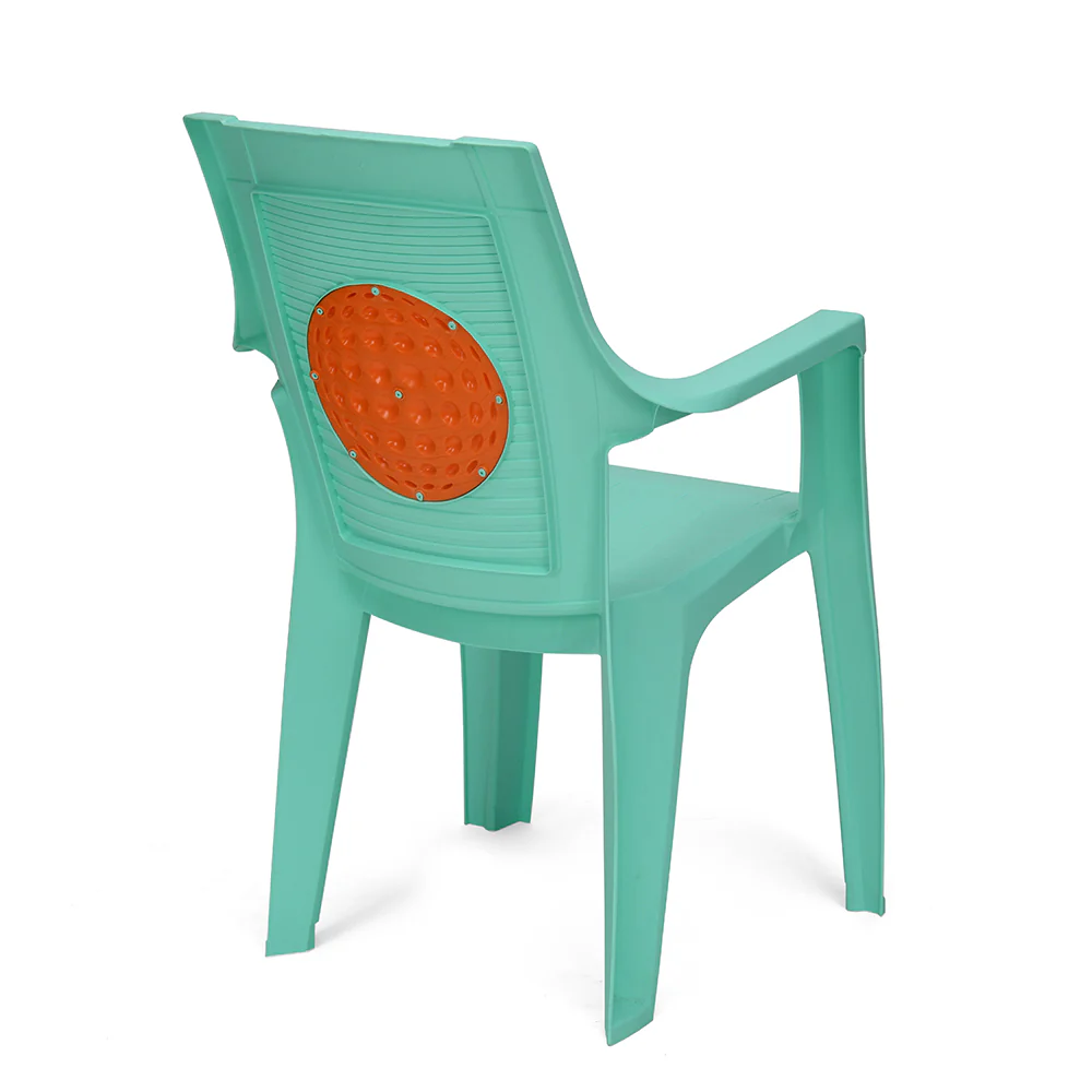 Nilkamal Globe 3D Plastic Arm Chair - Image 26