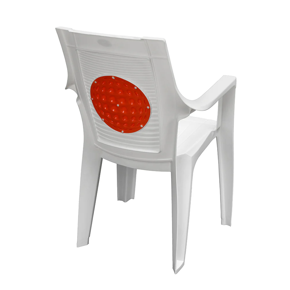 Nilkamal Globe 3D Plastic Arm Chair - Image 6
