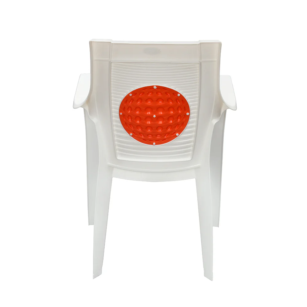 Nilkamal Globe 3D Plastic Arm Chair - Image 7