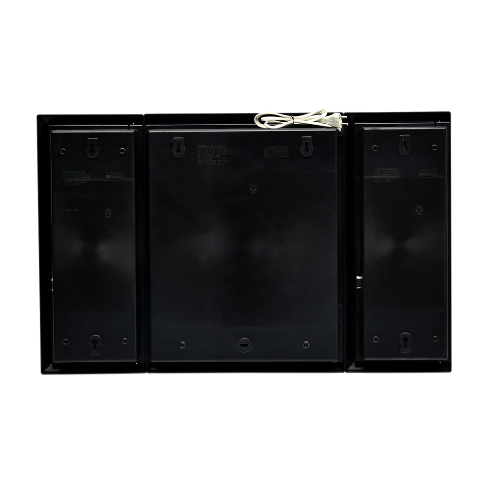 Nilkamal Glory Plastic Cabinet Set with Mirror and LED Diffused Light - Image 18