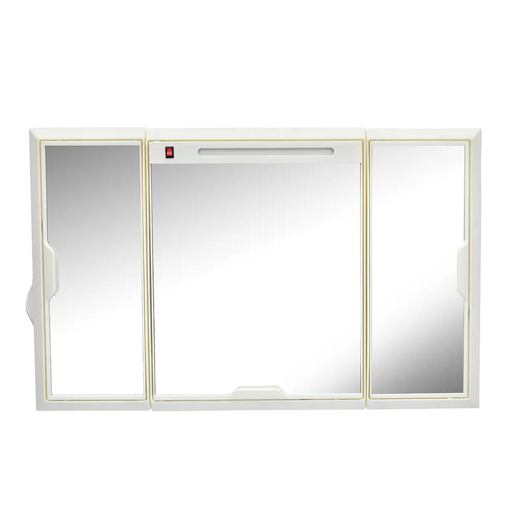 Nilkamal Glory Plastic Cabinet Set with Mirror and LED Diffused Light - Image 25