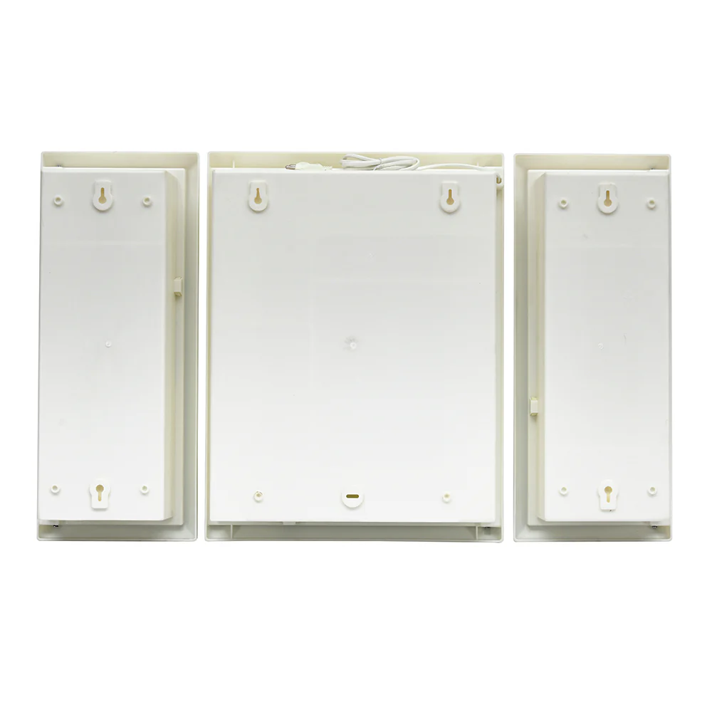 Nilkamal Glory Plastic Cabinet Set with Mirror and LED Diffused Light - Image 28