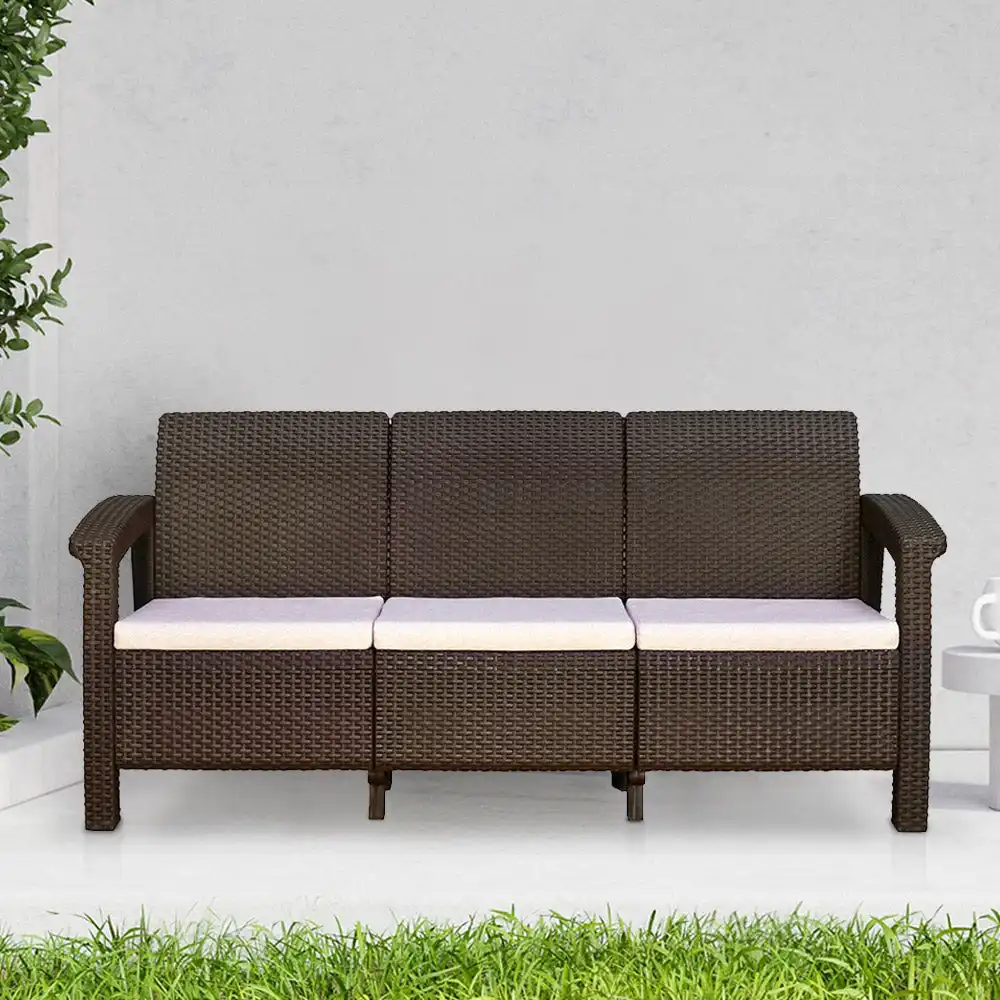 Nilkamal Goa Sofa Set with Cushion (3 Seater) - Image 3