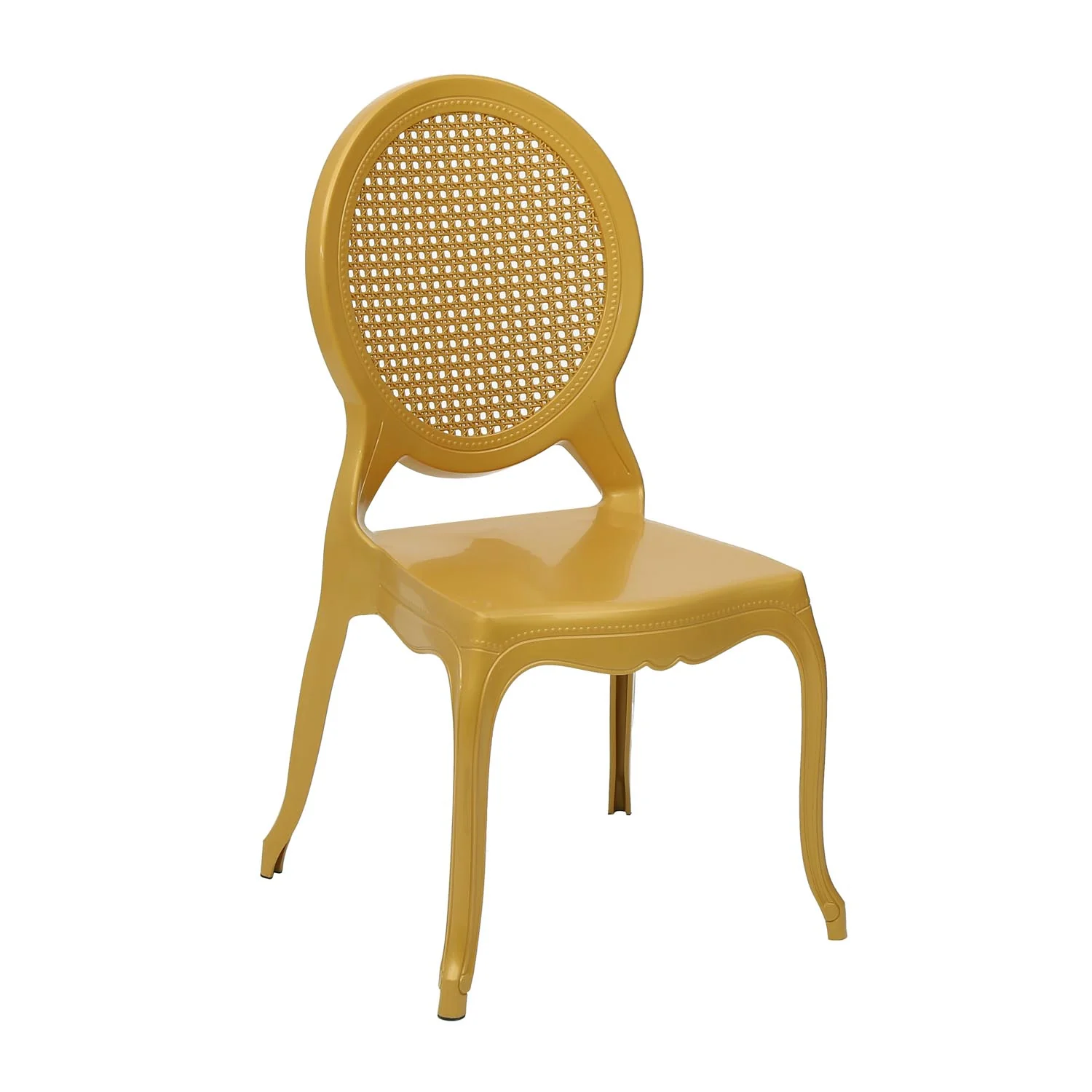 Nilkamal Grace Plastic Chair (Gold) - Image 3