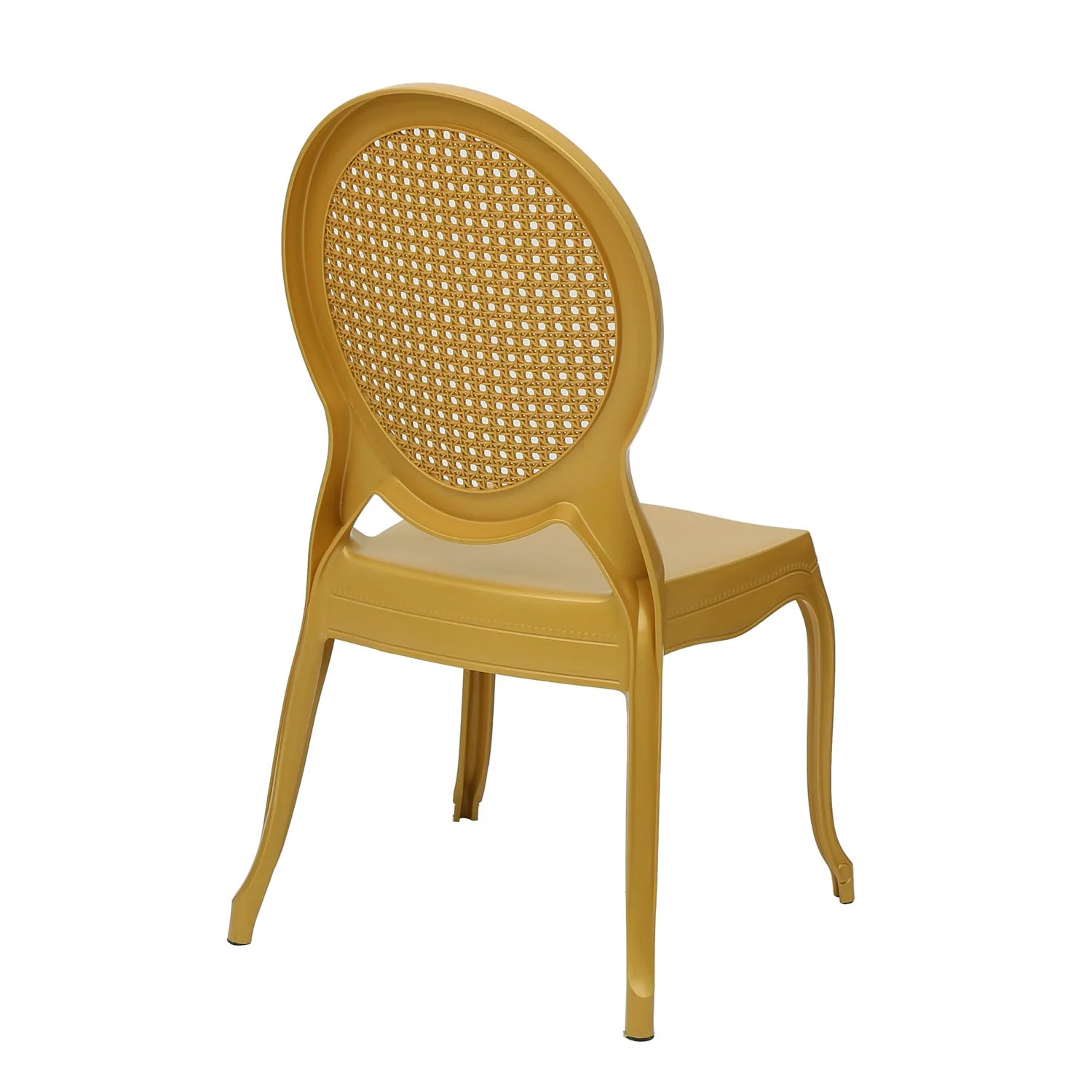 Nilkamal Grace Plastic Chair (Gold) - Image 4