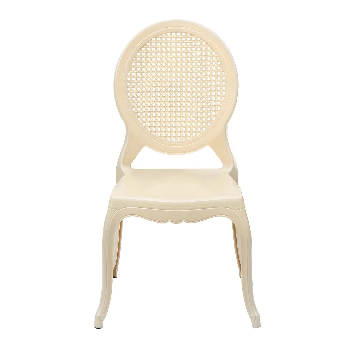 Nilkamal Grace Plastic Chair (Pearl White) - Image 2