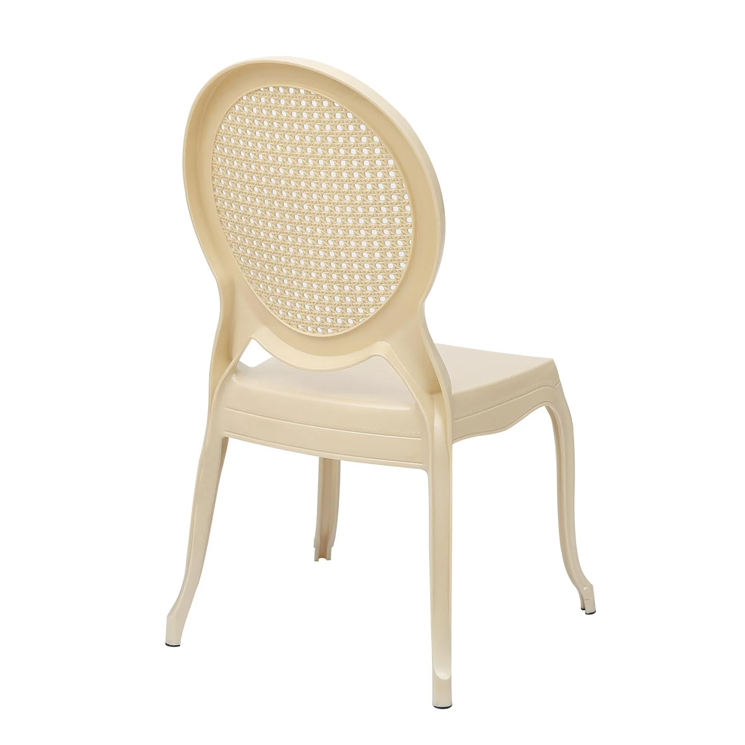 Nilkamal Grace Plastic Chair (Pearl White) - Image 5