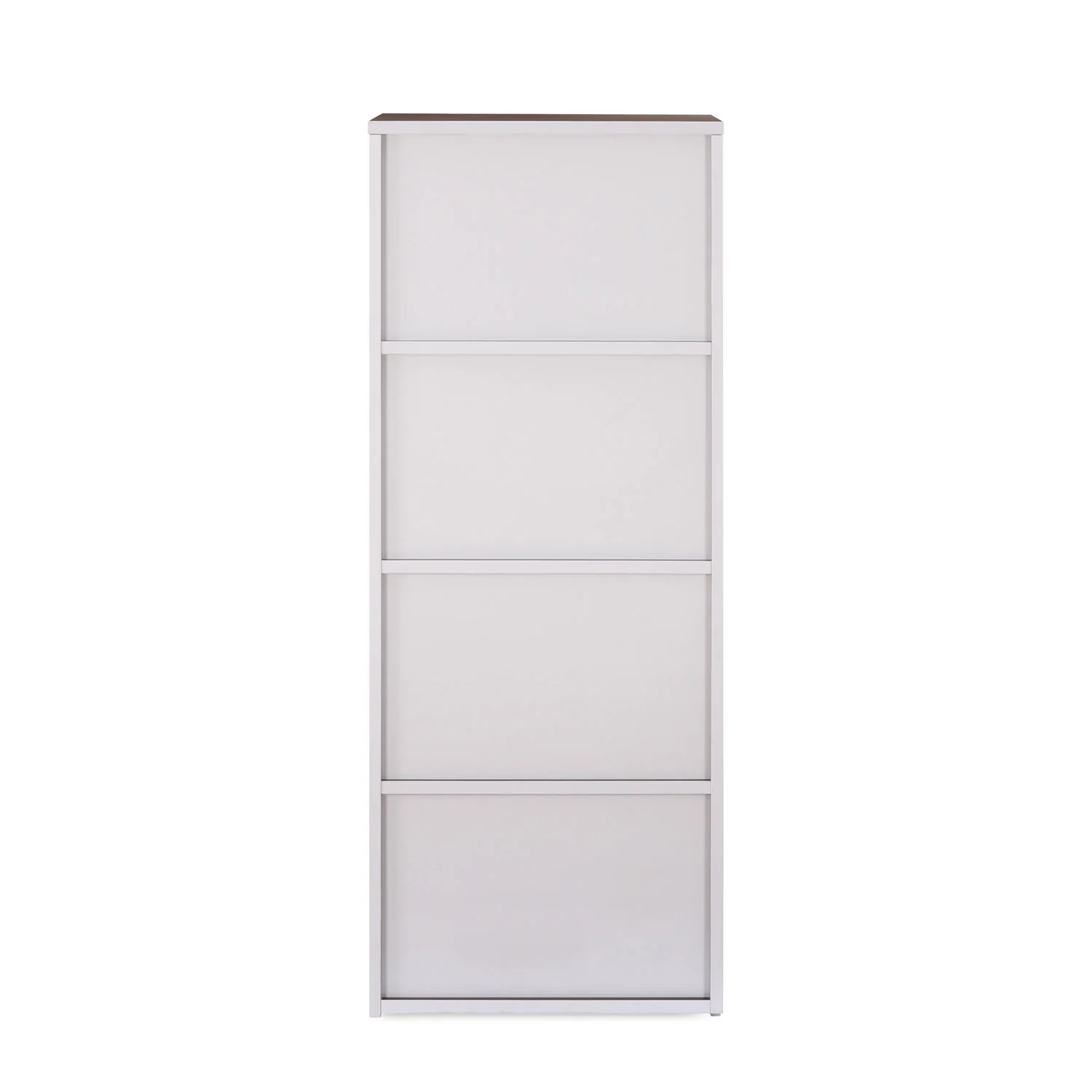 Nilkamal Halo 4 Tier Storage Cabinet (Legno Oak) - Image 5