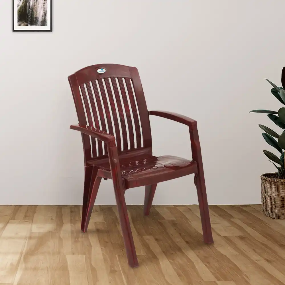 Nilkamal Heritage Plastic Arm Chair - Image 25