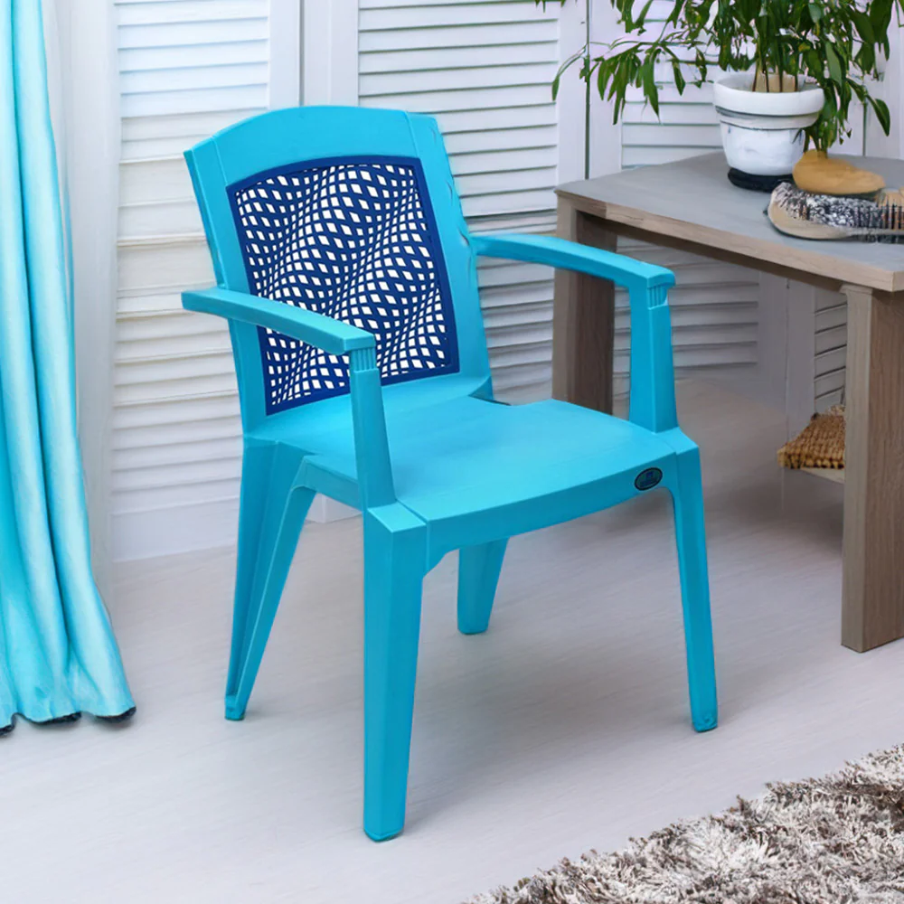 Nilkamal Illusion Plastic Arm Chair - Image 11