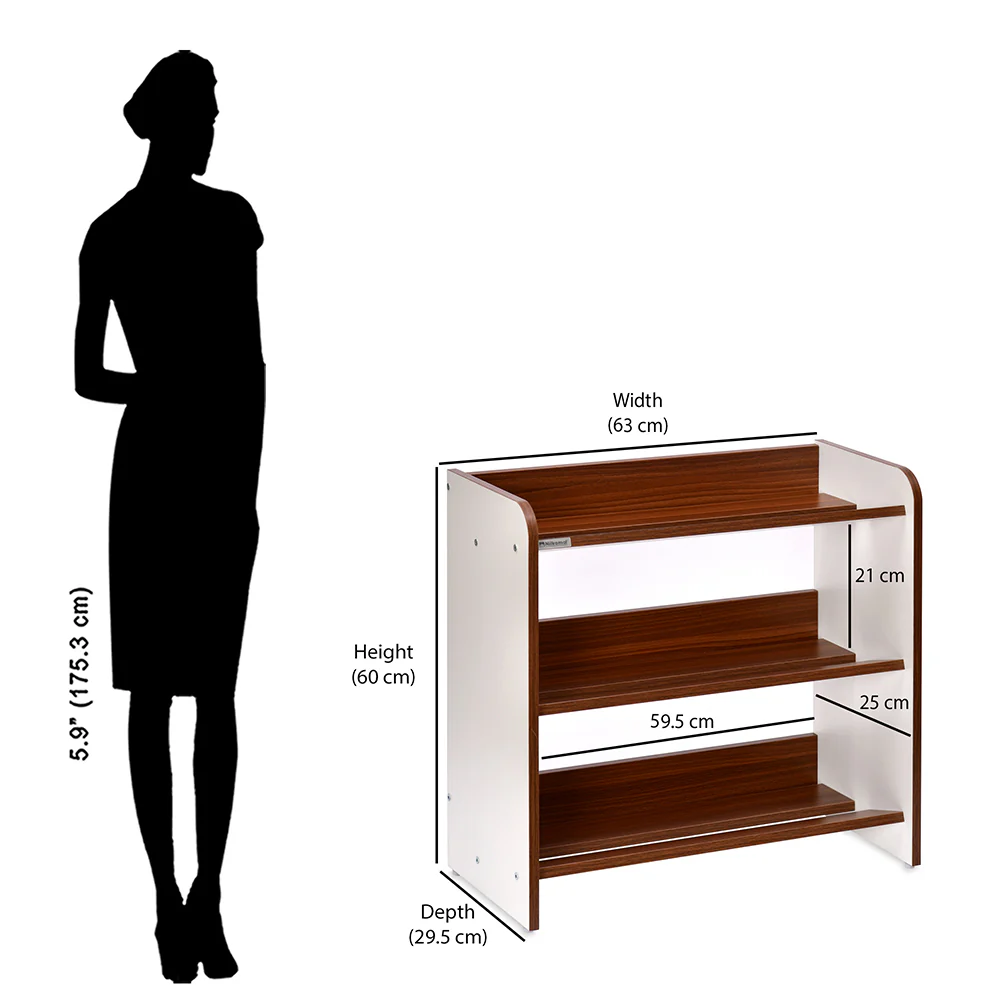 Nilkamal Itsy 3-Tier Shoe Rack - Image 16