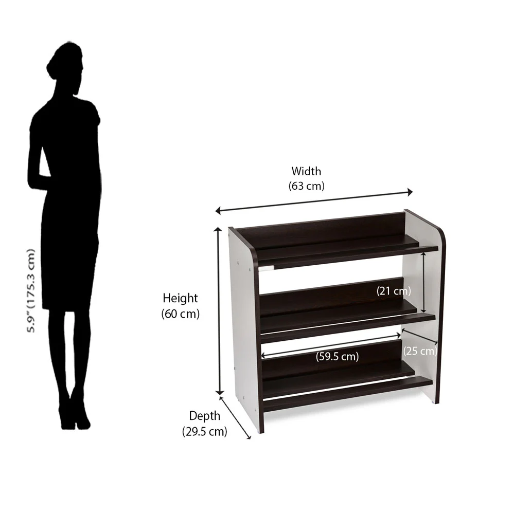 Nilkamal Itsy 3-Tier Shoe Rack - Image 7