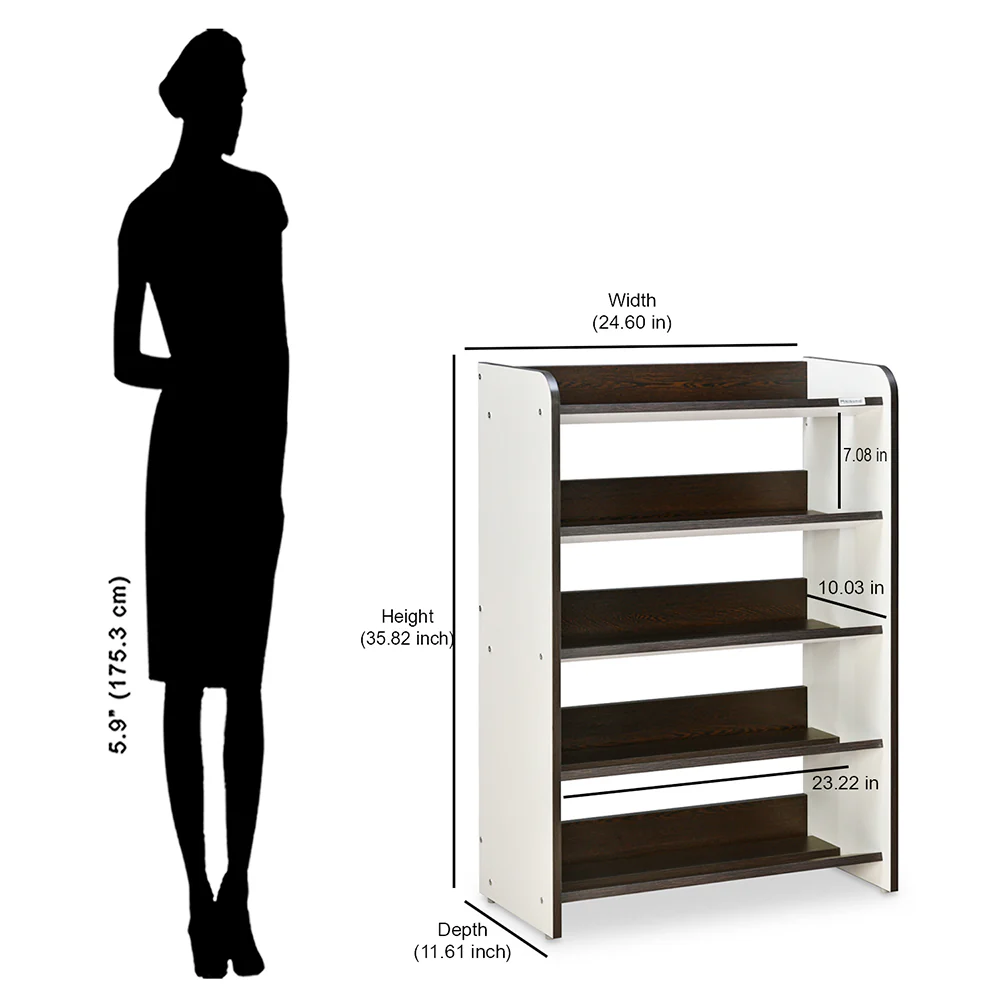 Nilkamal Itsy 5-Tier Shoe Rack - Image 16
