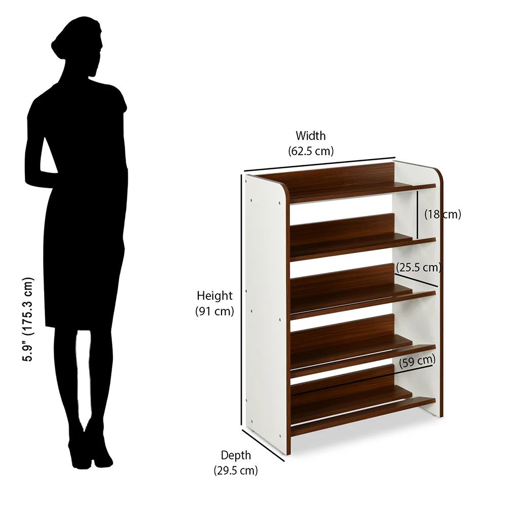Nilkamal Itsy 5-Tier Shoe Rack - Image 8