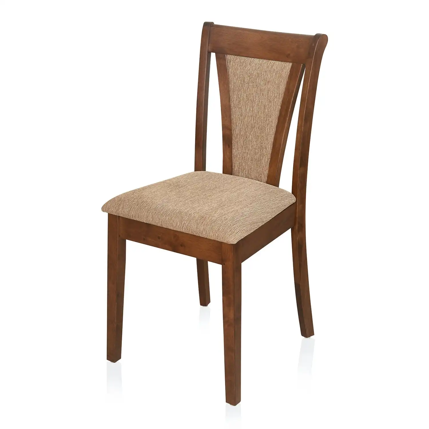 Nilkamal Jewel Six Seater Dining Set (Walnut) - Image 11