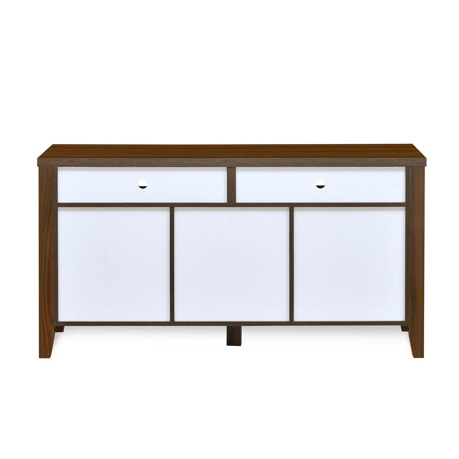 Nilkamal Jonas Engineered Wood TV & Entertainment Unit (Classic Walnut) - Image 6