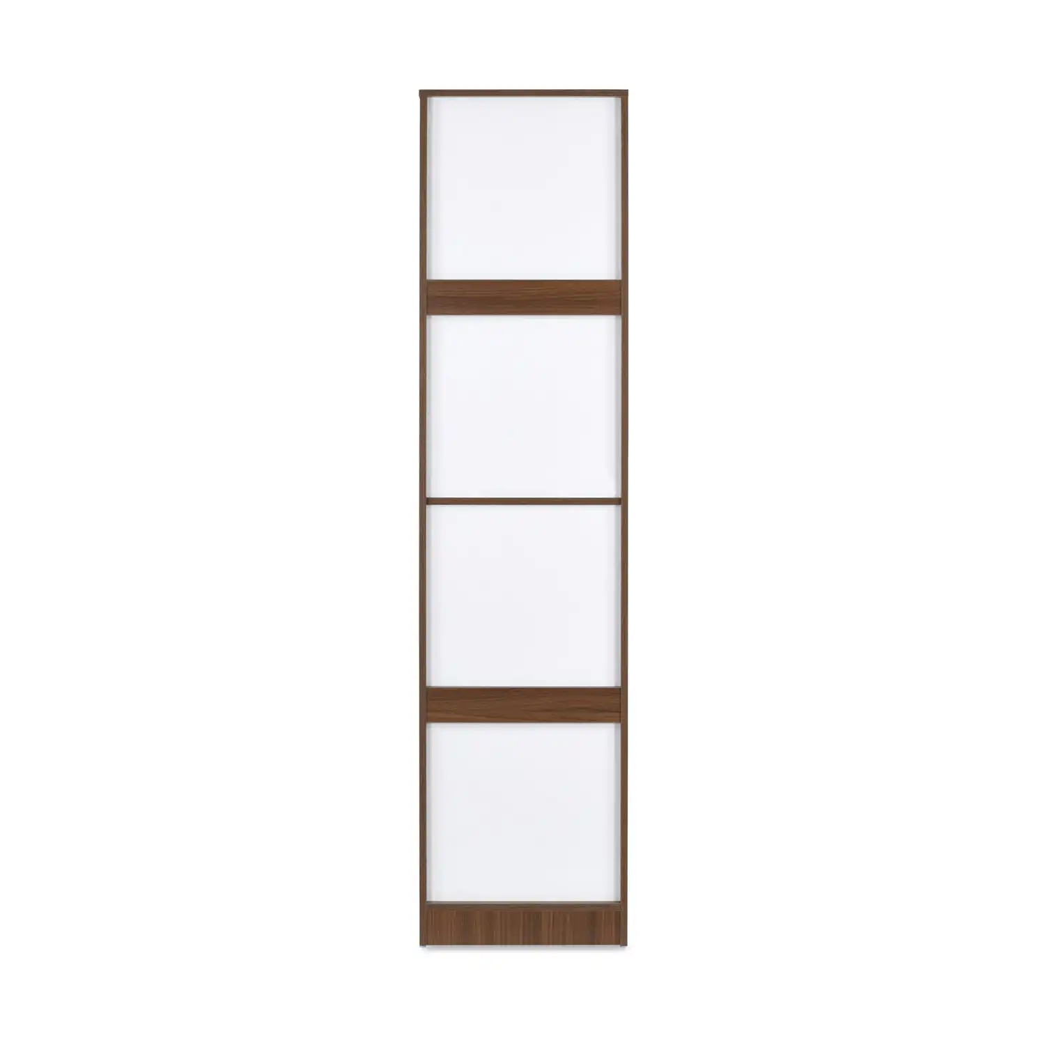 Nilkamal Joyce 1 Door Wardrobe With Mirror (Classic Walnut) - Image 7