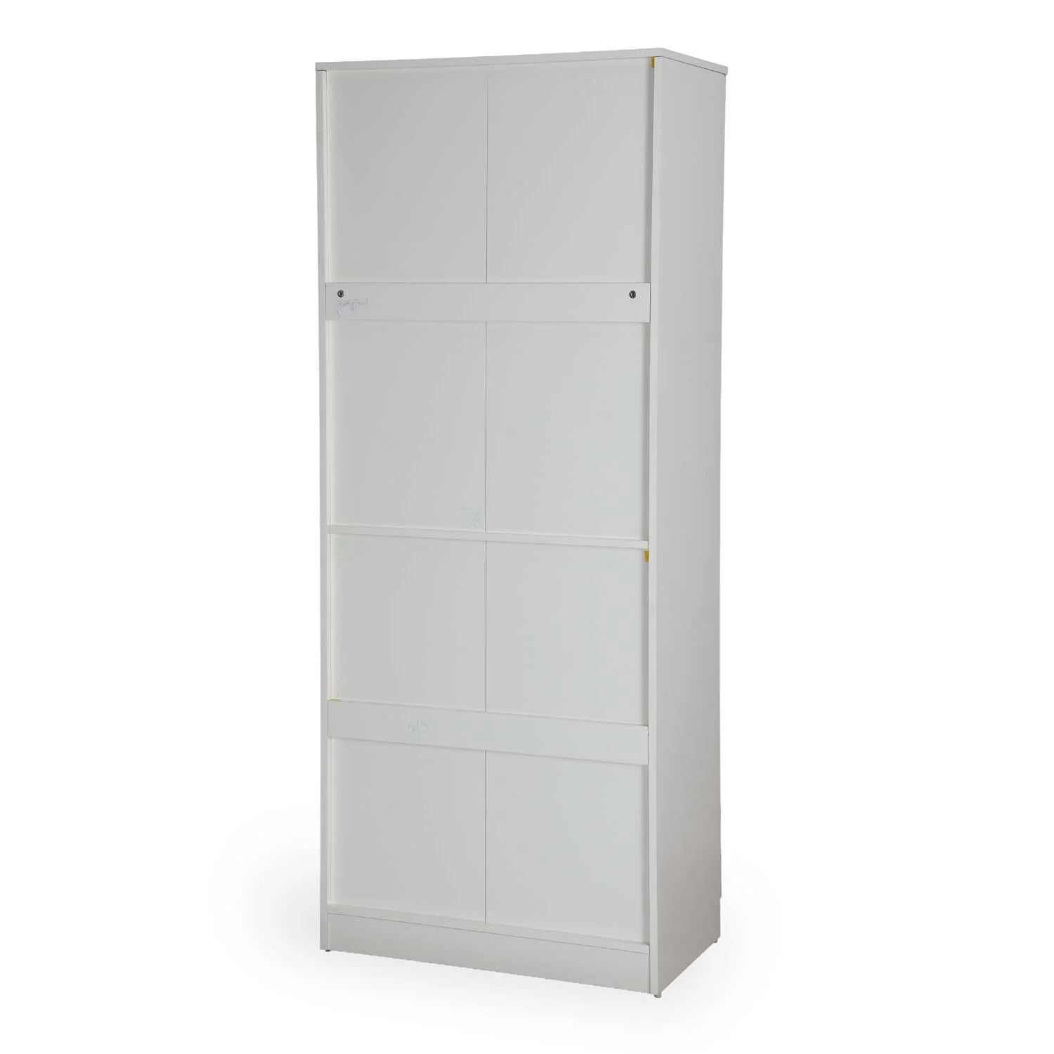 Nilkamal Joyce 2 Door Wardrobe (Frosty White) - Image 9
