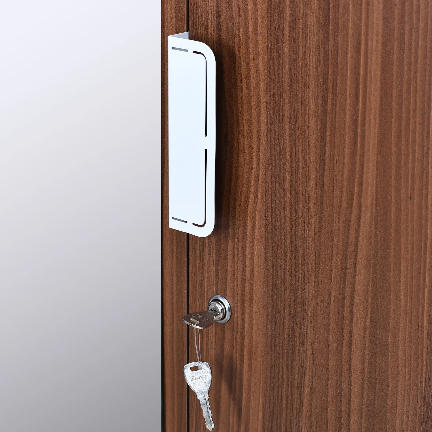 Nilkamal Joyce 2 Door Wardrobe With Mirror (Classic Walnut) - Image 10