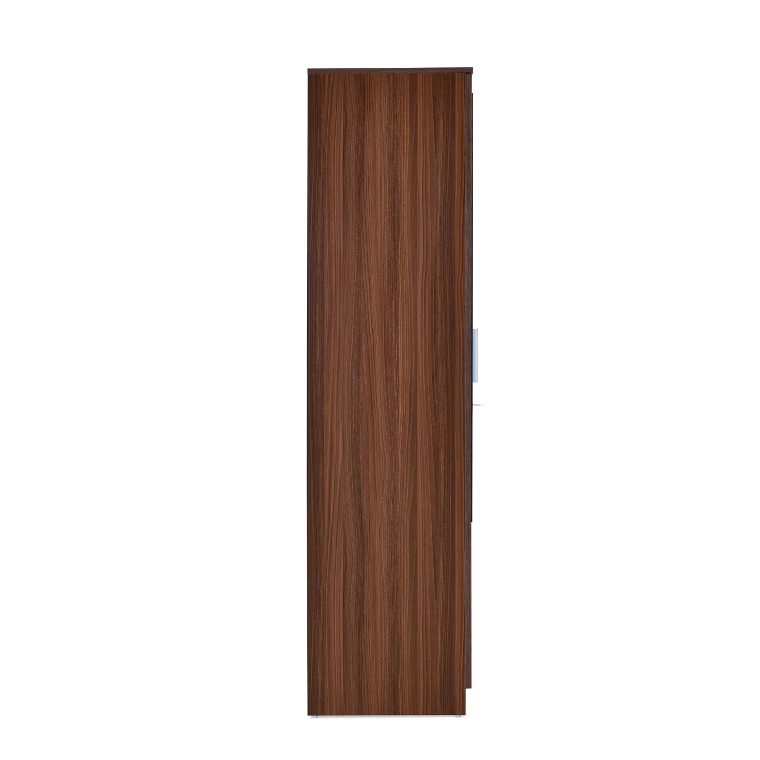 Nilkamal Joyce 2 Door Wardrobe With Mirror (Classic Walnut) - Image 6