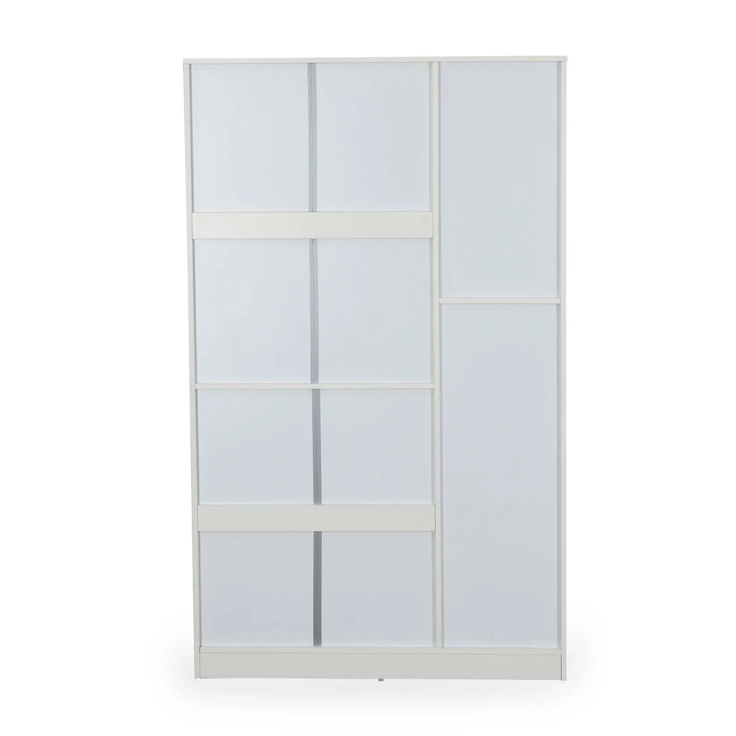 Nilkamal Joyce 3 Door Wardrobe (Frosty White) - Image 10