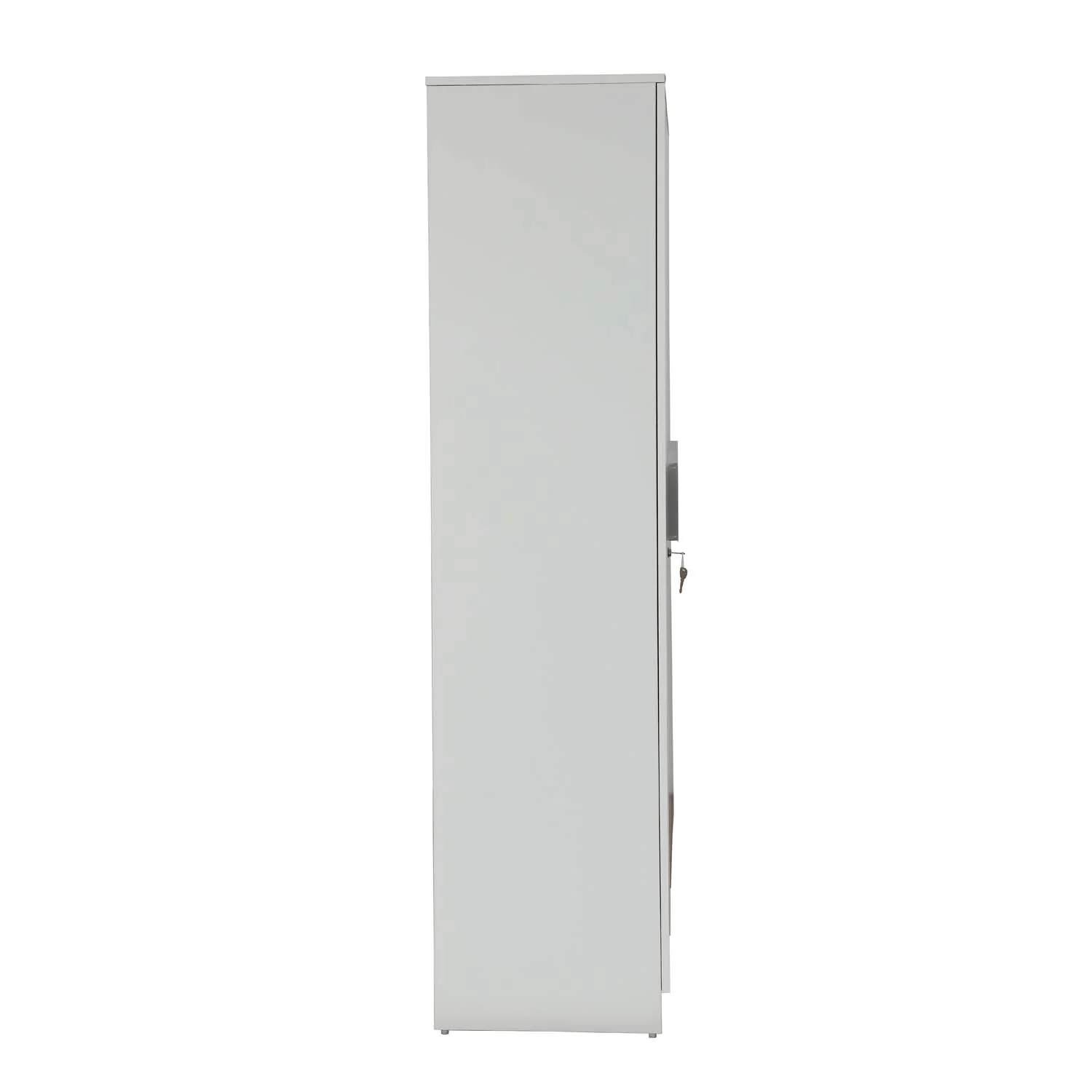 Nilkamal Joyce 4 Door Wardrobe (Frosty White) - Image 8