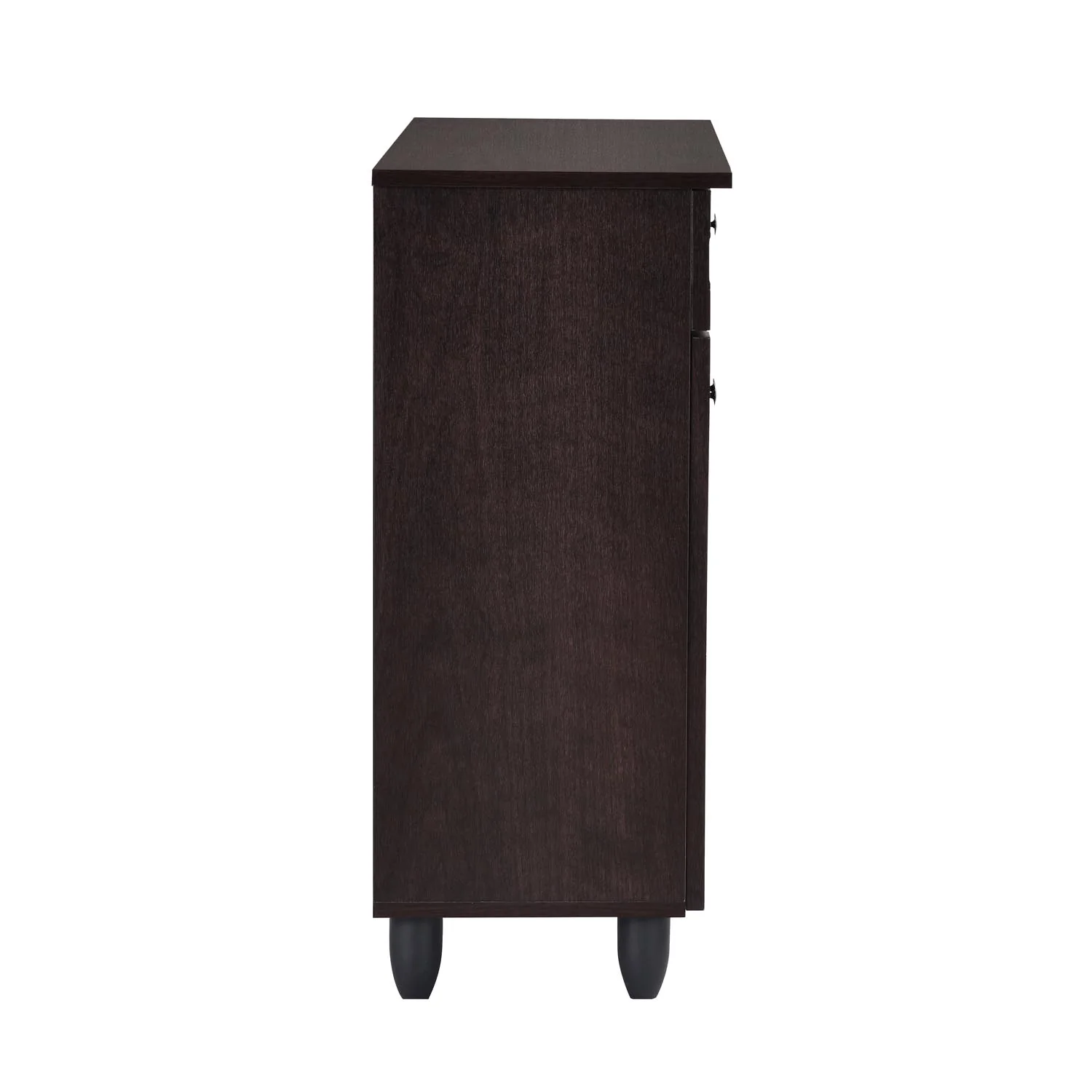 Nilkamal Kaira 2 Door Shoe Rack with Drawer (Wenge) - Image 8