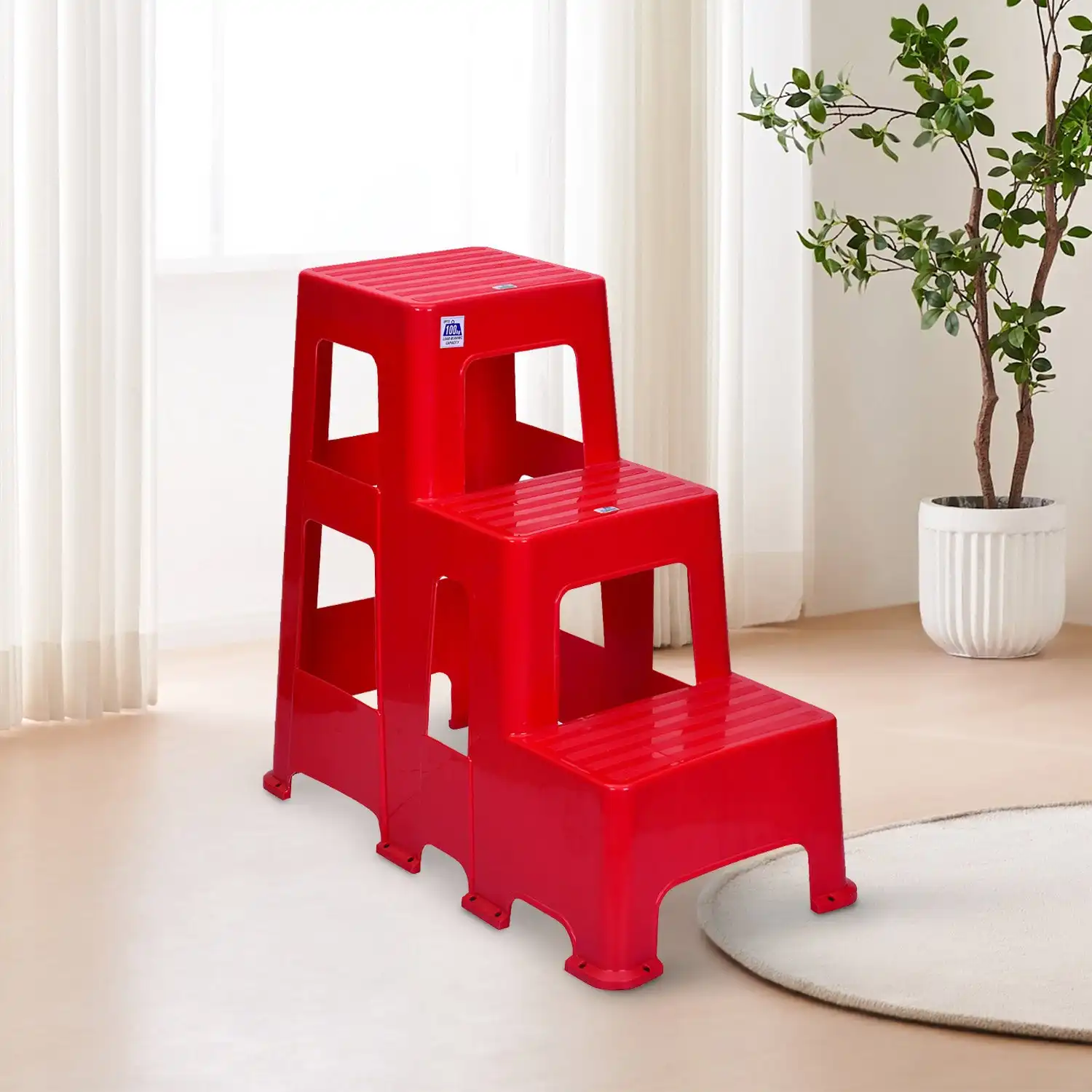 Nilkamal Kick Plastic Step Stool - Image 10