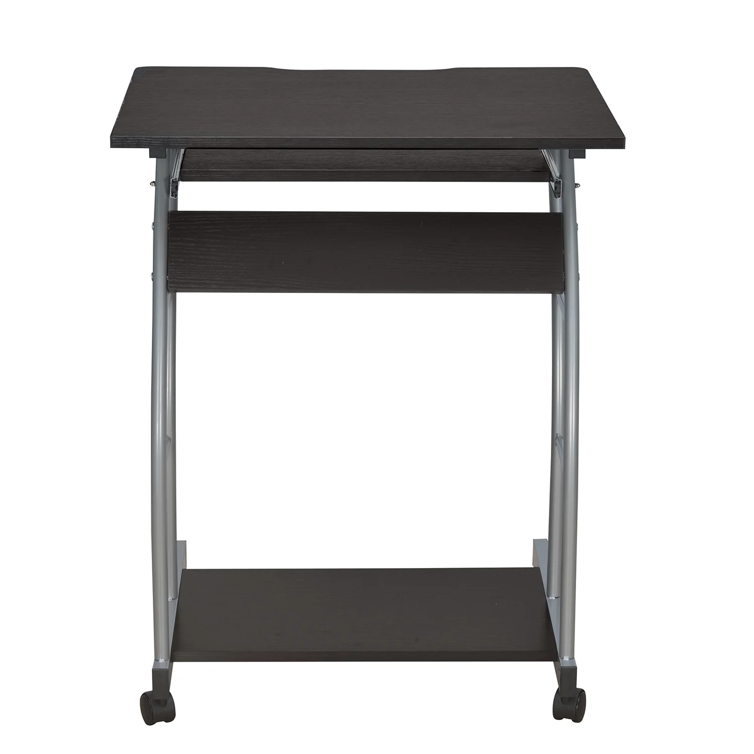 Nilkamal Leo Computer Table (Black / Walnut) - Image 7