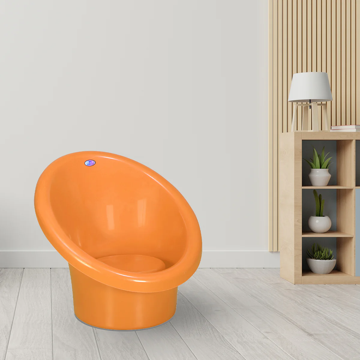 Nilkamal Lounger Plastic Chair Without Cushion - Image 11