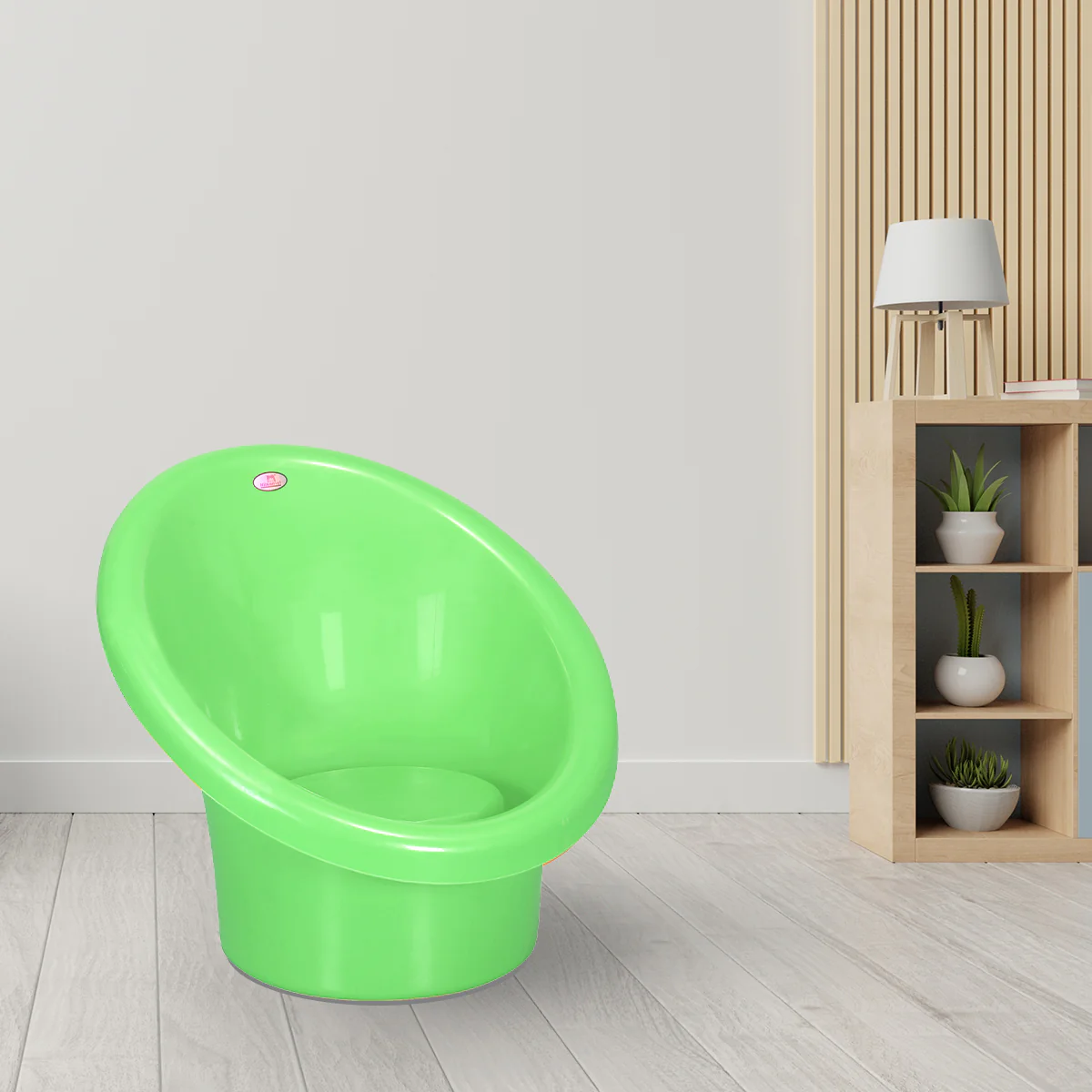 Nilkamal Lounger Plastic Chair Without Cushion - Image 2