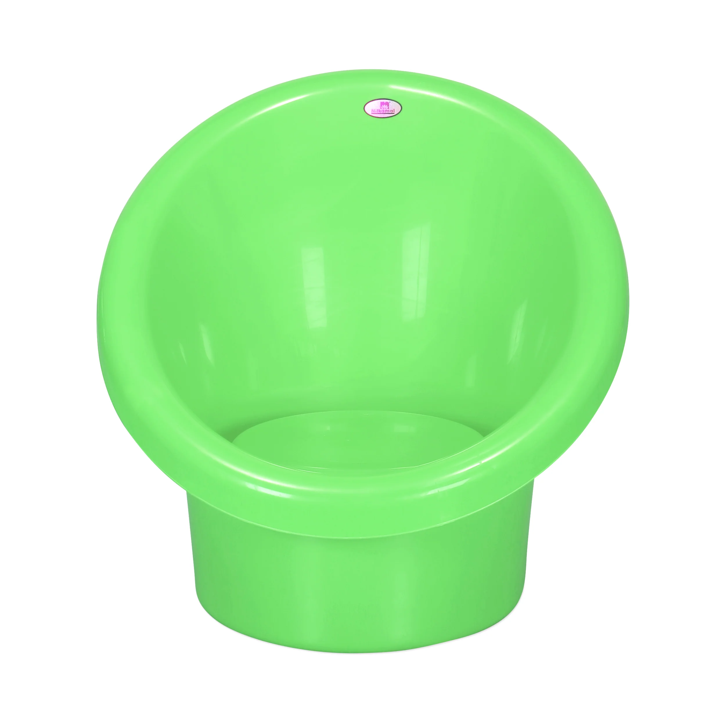 Nilkamal Lounger Plastic Chair Without Cushion - Image 3