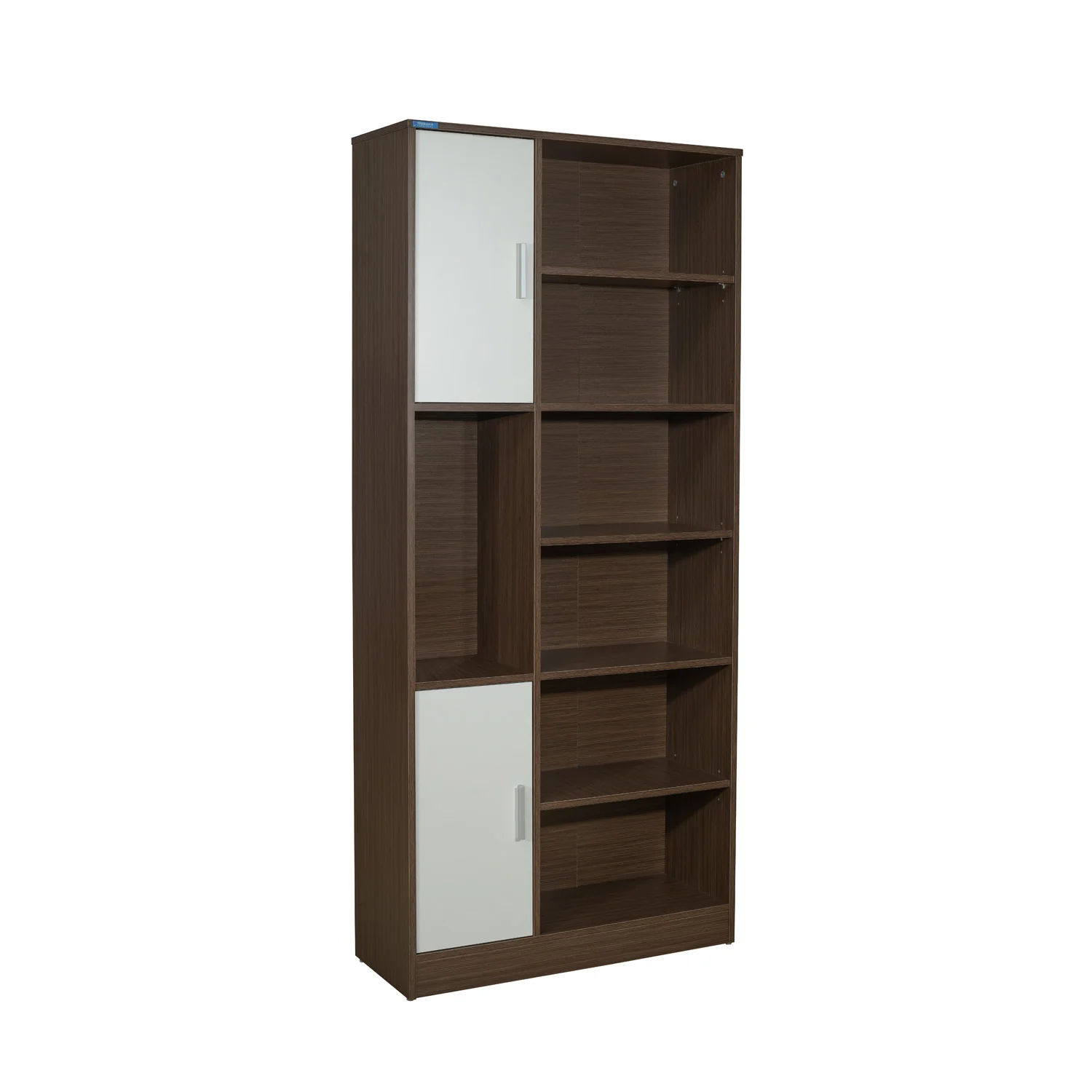 Nilkamal Madden Bookshelf (Legno Oak/Frosty White) - Image 4