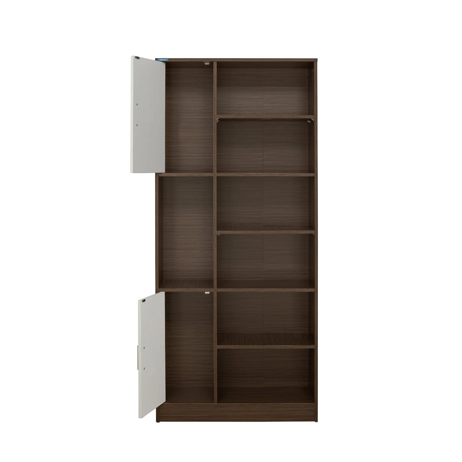 Nilkamal Madden Bookshelf (Legno Oak/Frosty White) - Image 6