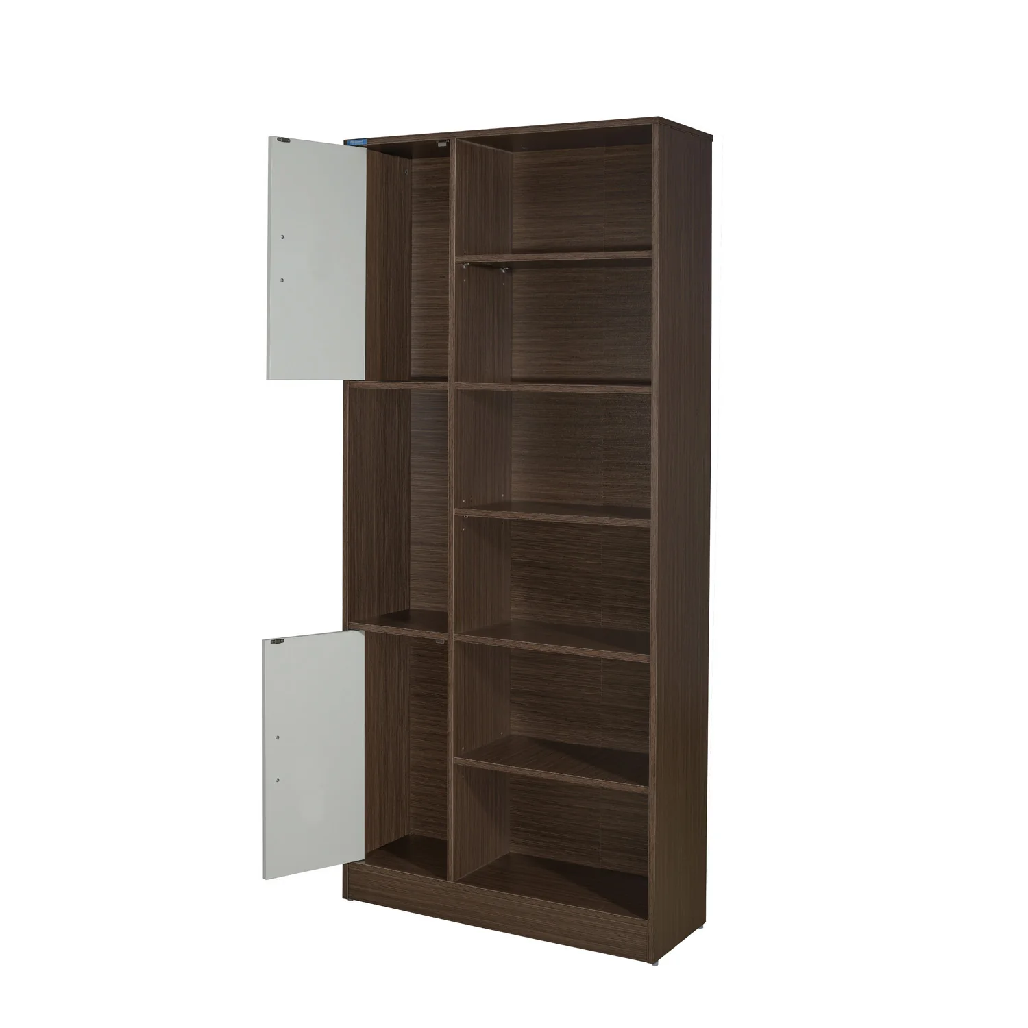 Nilkamal Madden Bookshelf (Legno Oak/Frosty White) - Image 7