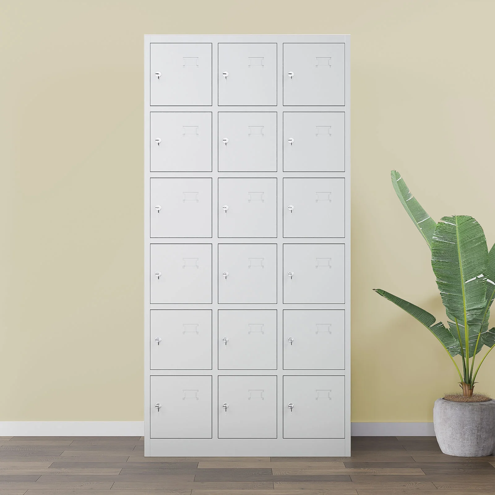 Nilkamal Magna 18 Personal Locker (Grey) - Image 2
