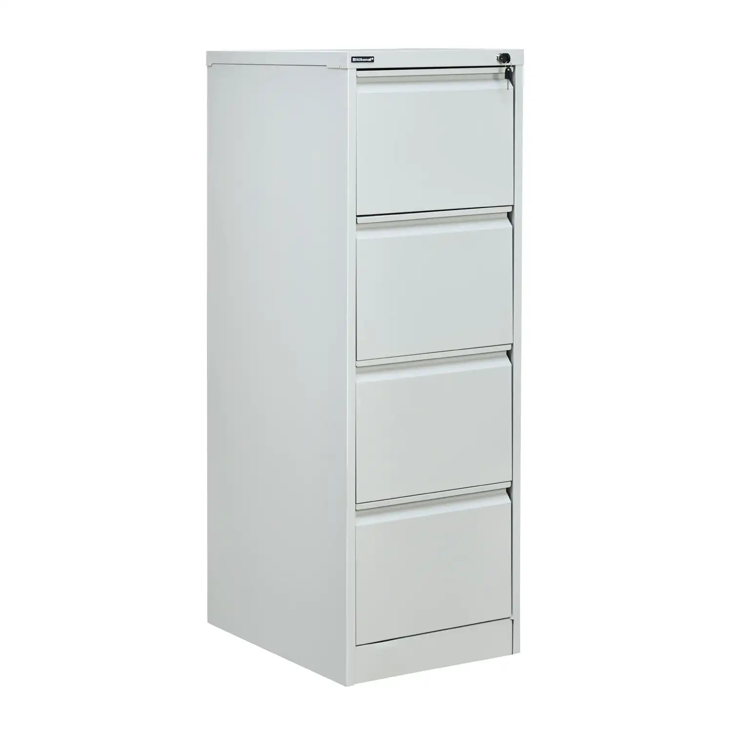 Nilkamal Magna 4 Door Filing Cabinet (Grey) - Image 3
