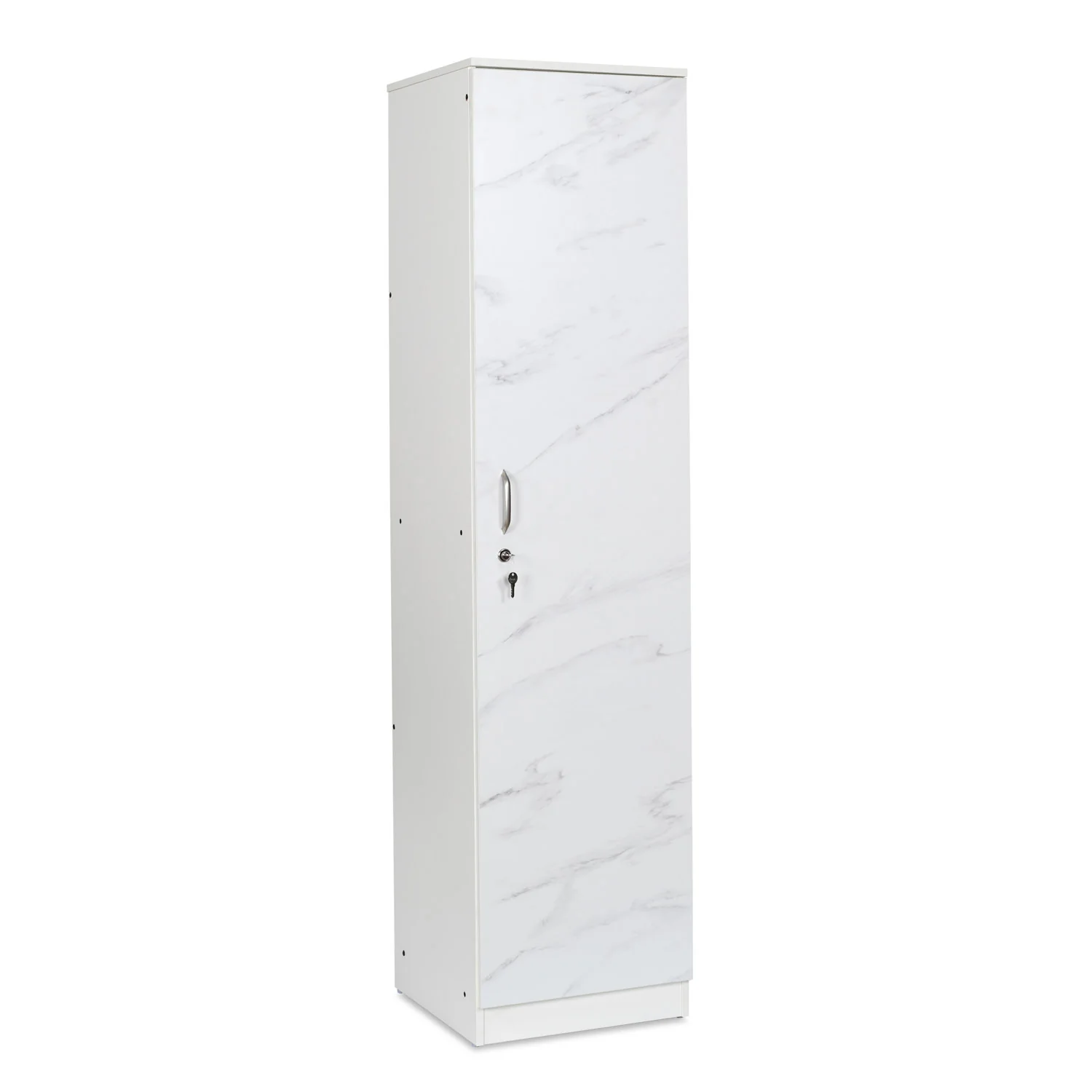 Nilkamal Marbito 1 Door Wardrobe (White) - Image 7