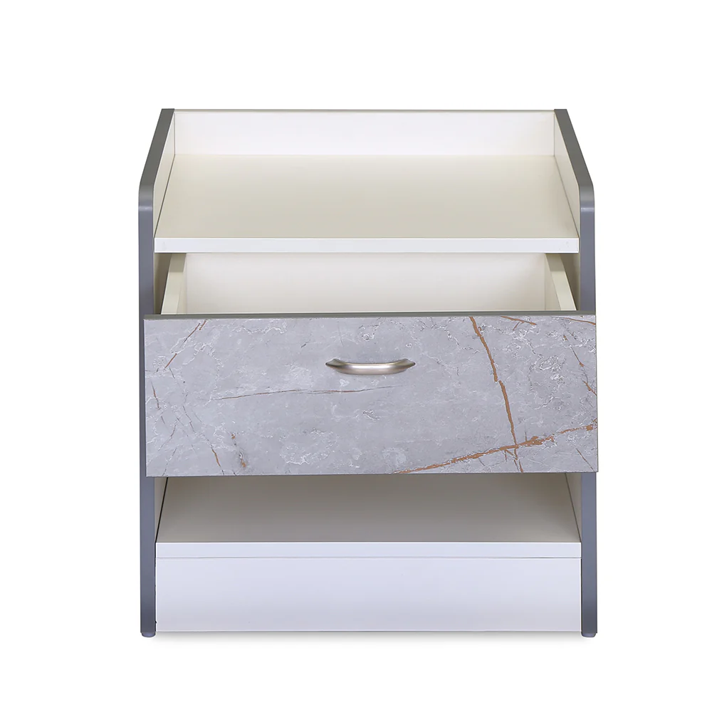 Nilkamal Marbito Night Stand (White) - Image 3