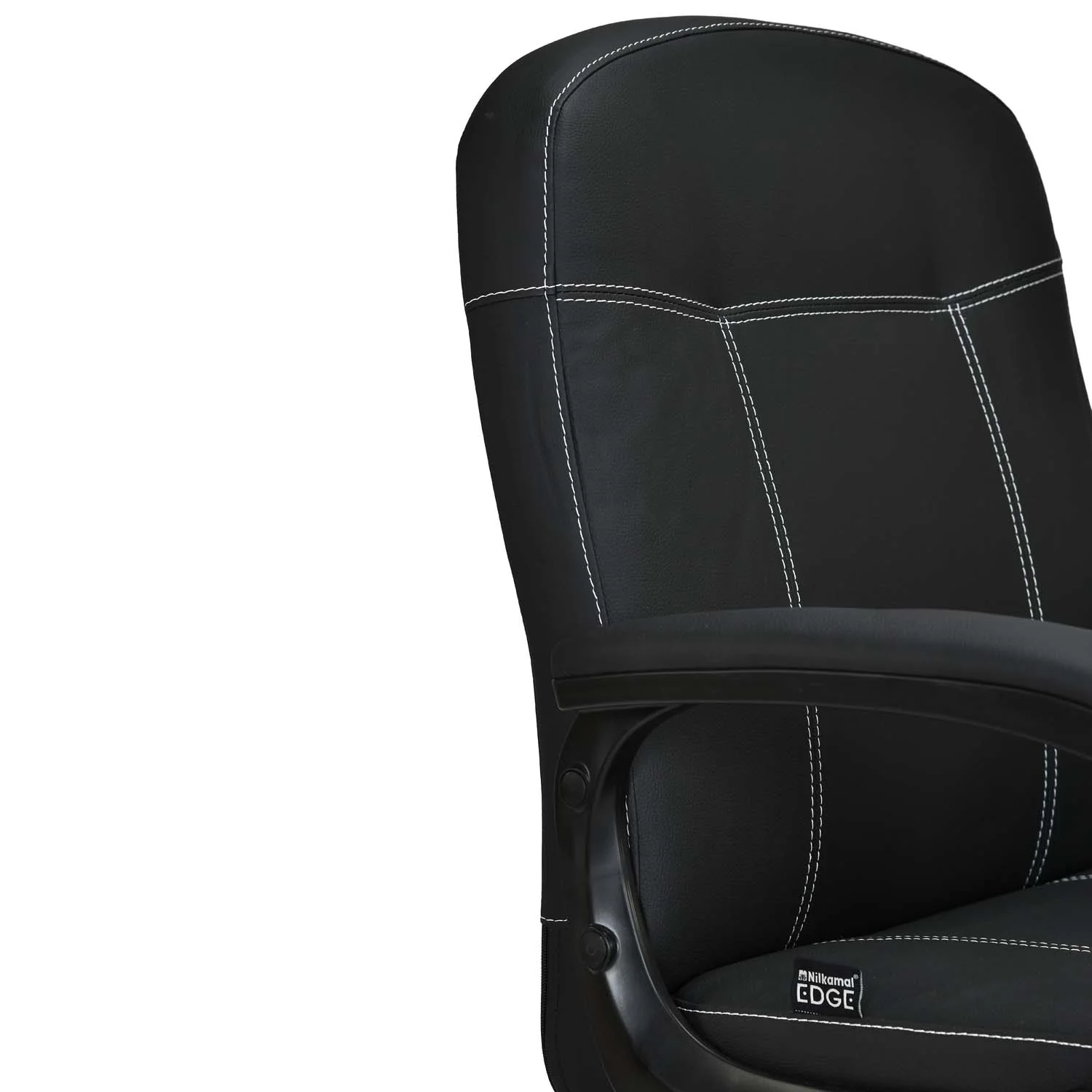 Nilkamal Mayor Low Back Office Chair (Black) - Image 14