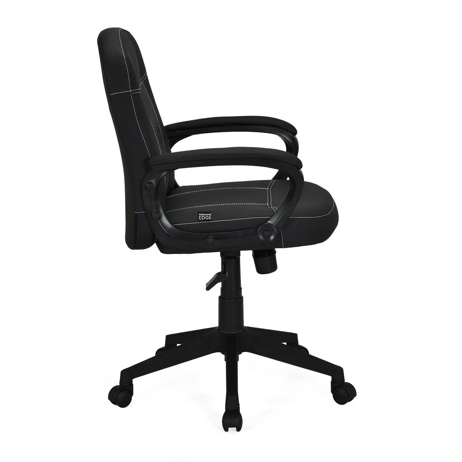 Nilkamal Mayor Low Back Office Chair (Black) - Image 5